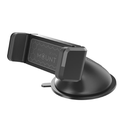 Celly MountDash - Supporto per auto per telefono cellulare - fino a 6,5" - nero